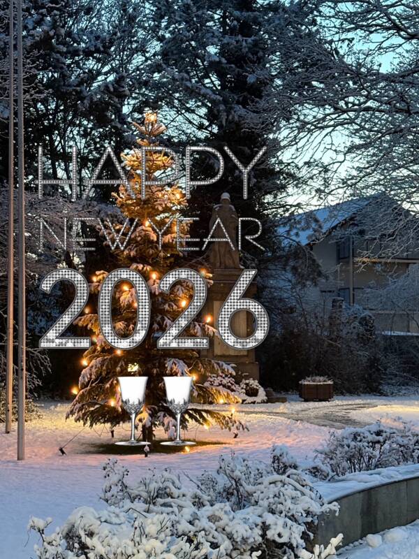 Beste Neujahreswünsche der Gemeindeverwaltung