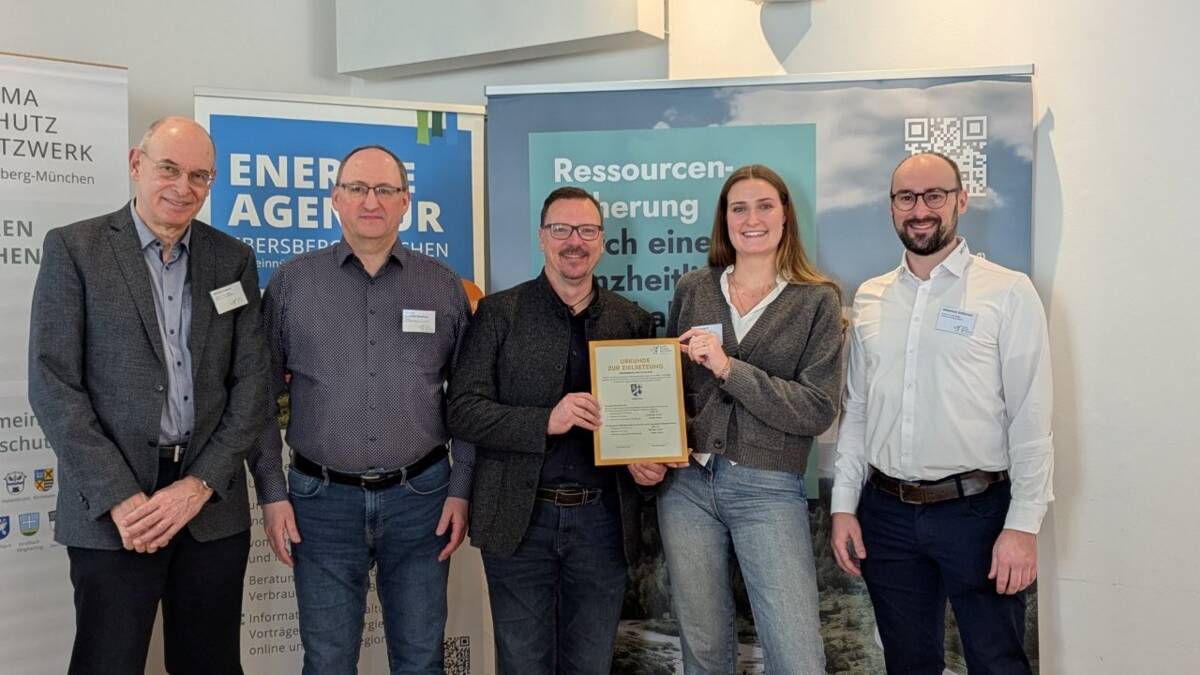 Netzwerktreffen des Klimaschutznetzwerkes Ebersberg-München am 24.03.2026 in Hohenbrunn mit Bürgermeister, Klimaschutzmanagerin und Bauamtsleiter