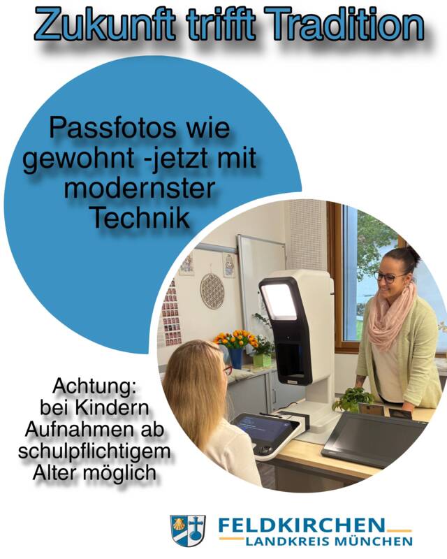 Passfotos im Rathaus jetzt möglich
