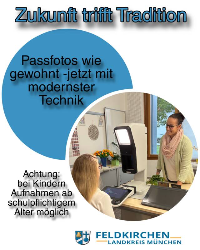 Passfotos im Rathaus jetzt möglich