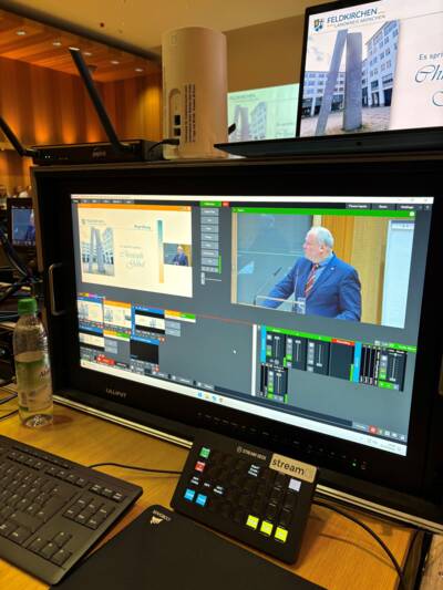 2025 Bürgerversammlung Feldkirchen via Livestream Übertragung